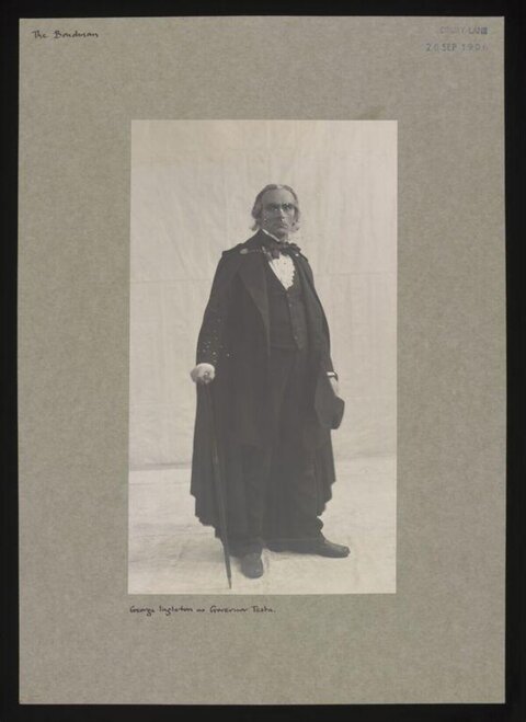 1906 Theatrical Portrait of George Ingleton