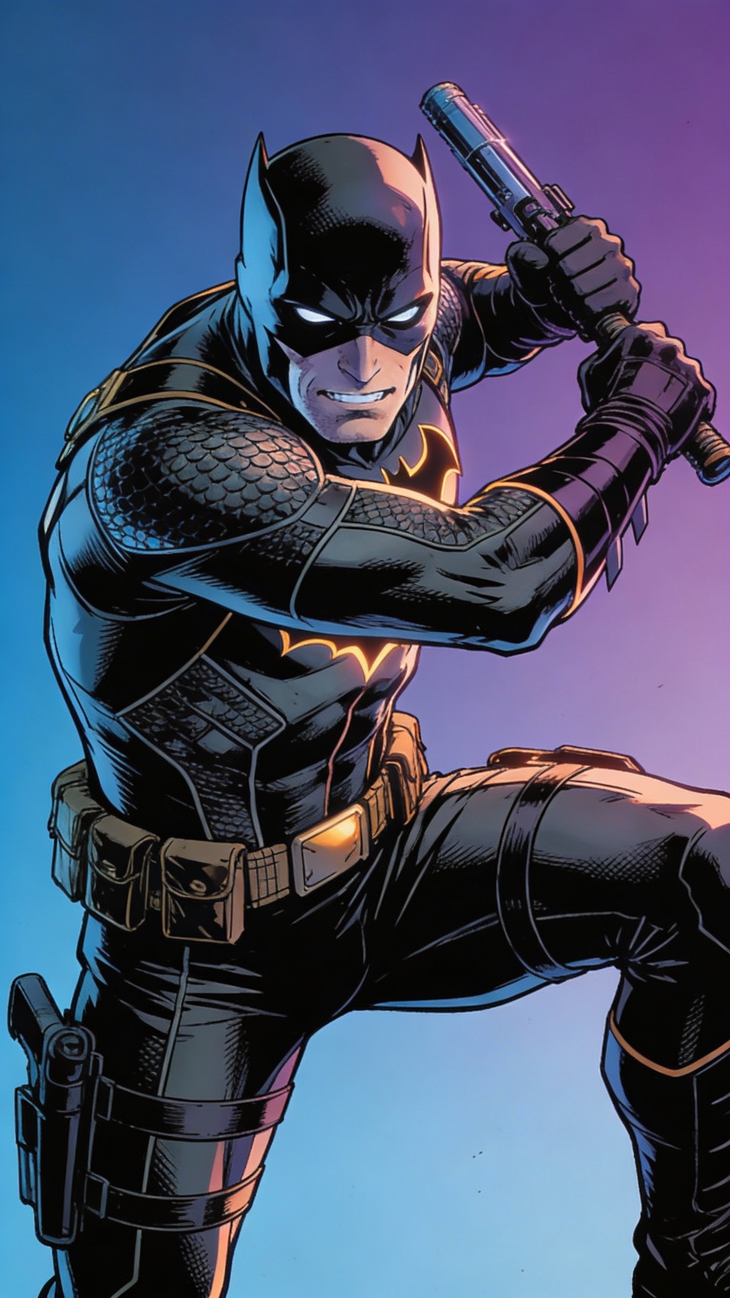 Batman in Combat Stance