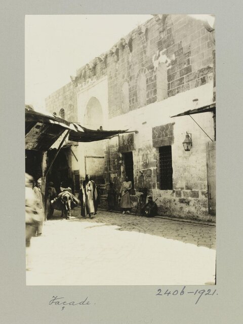 Vintage Street Facade Scene