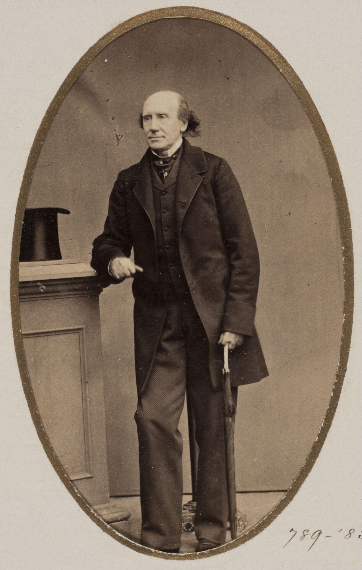 19th Century Oval Portrait of a Gentleman
