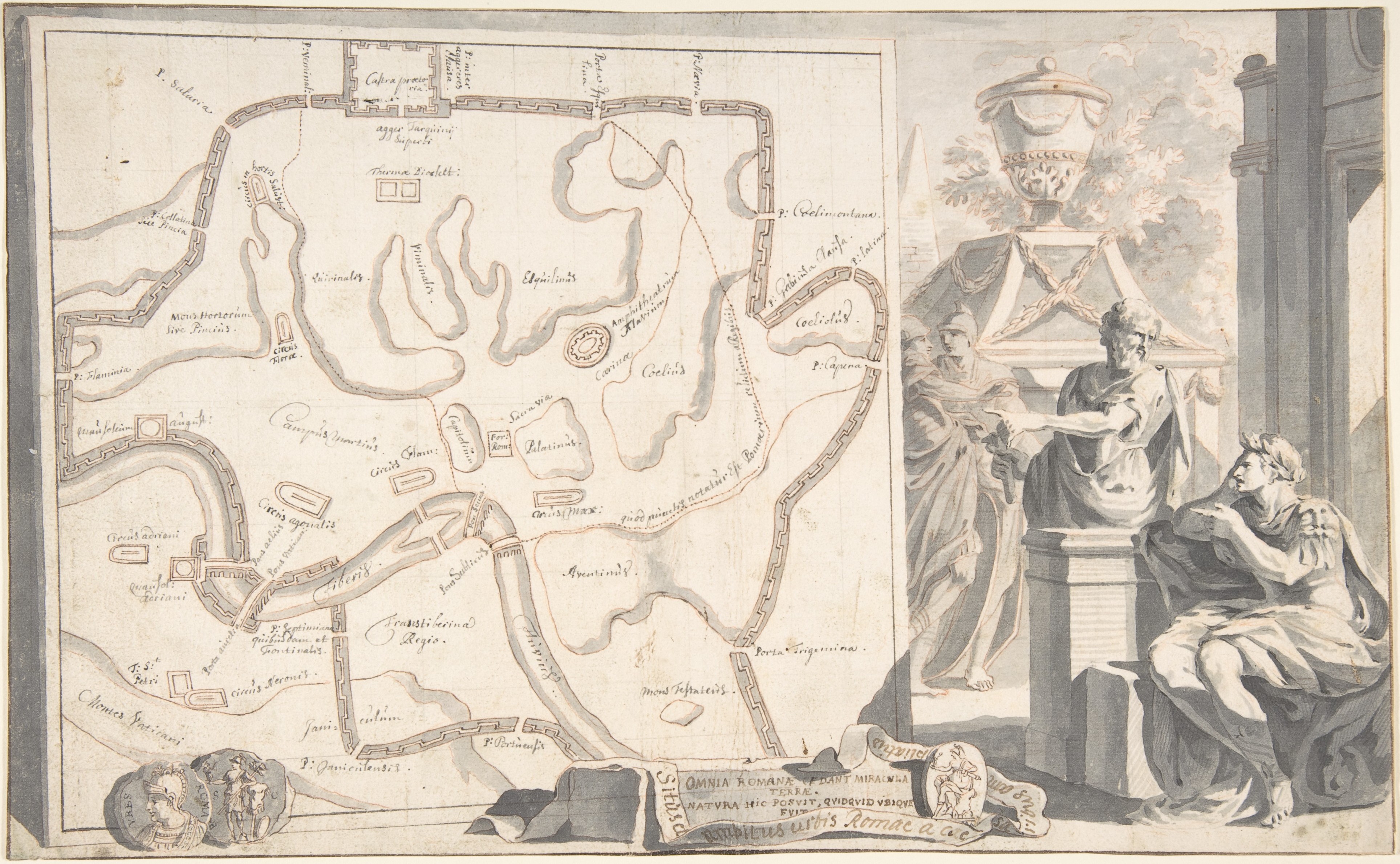 Sketch Map of Ancient Rome
