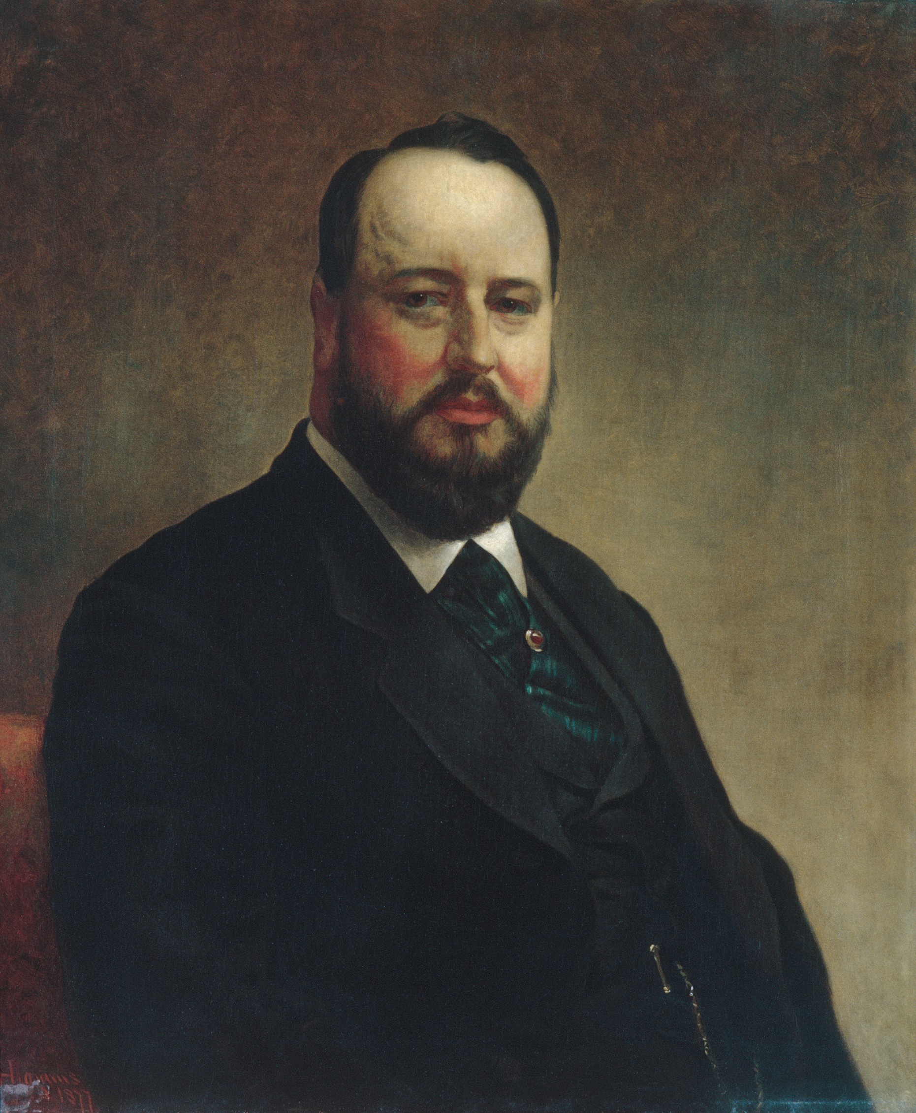 Portrait of a Bearded 19th Century Gentleman