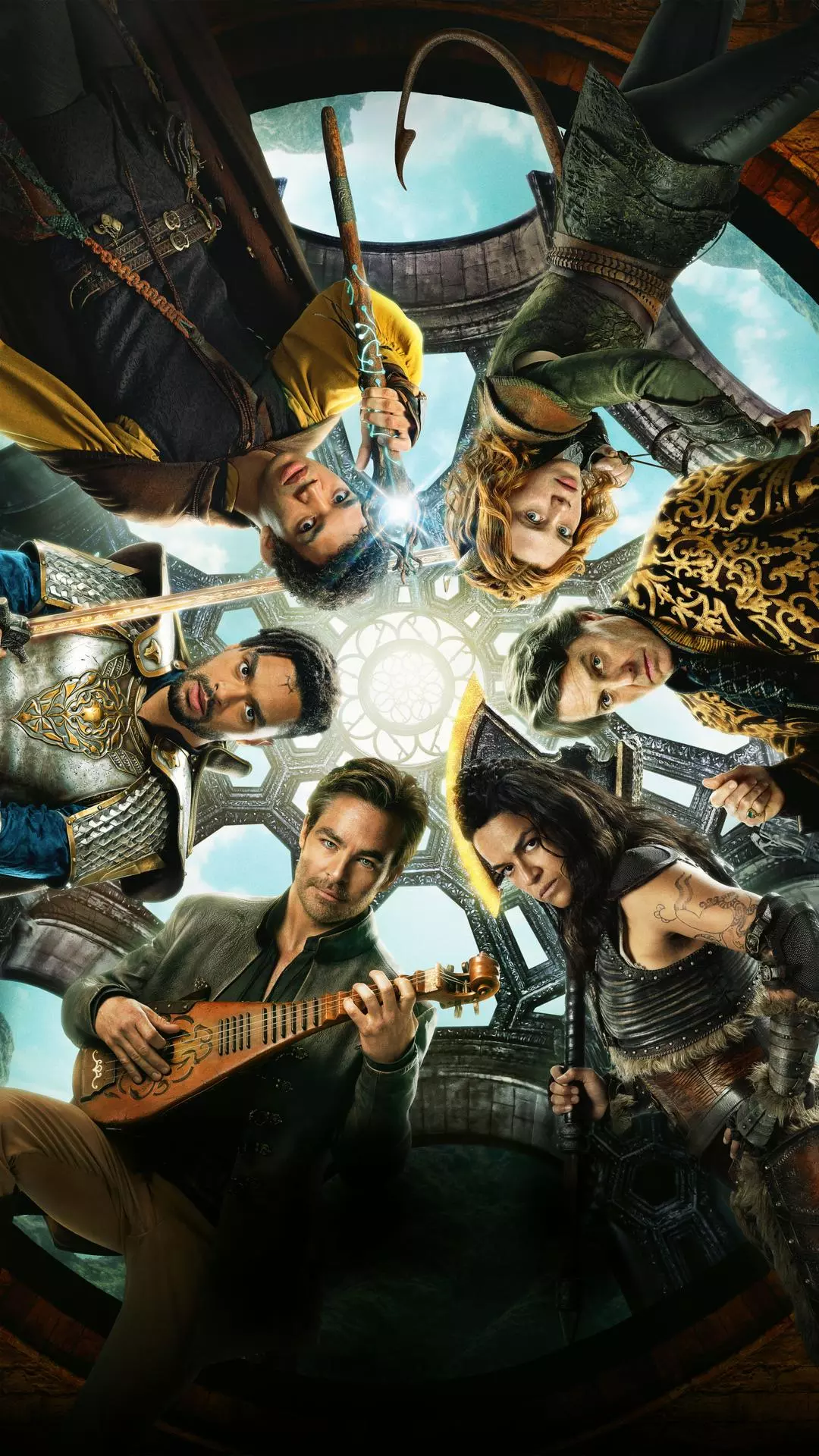 Dungeons & Dragons Movie Cast Poster