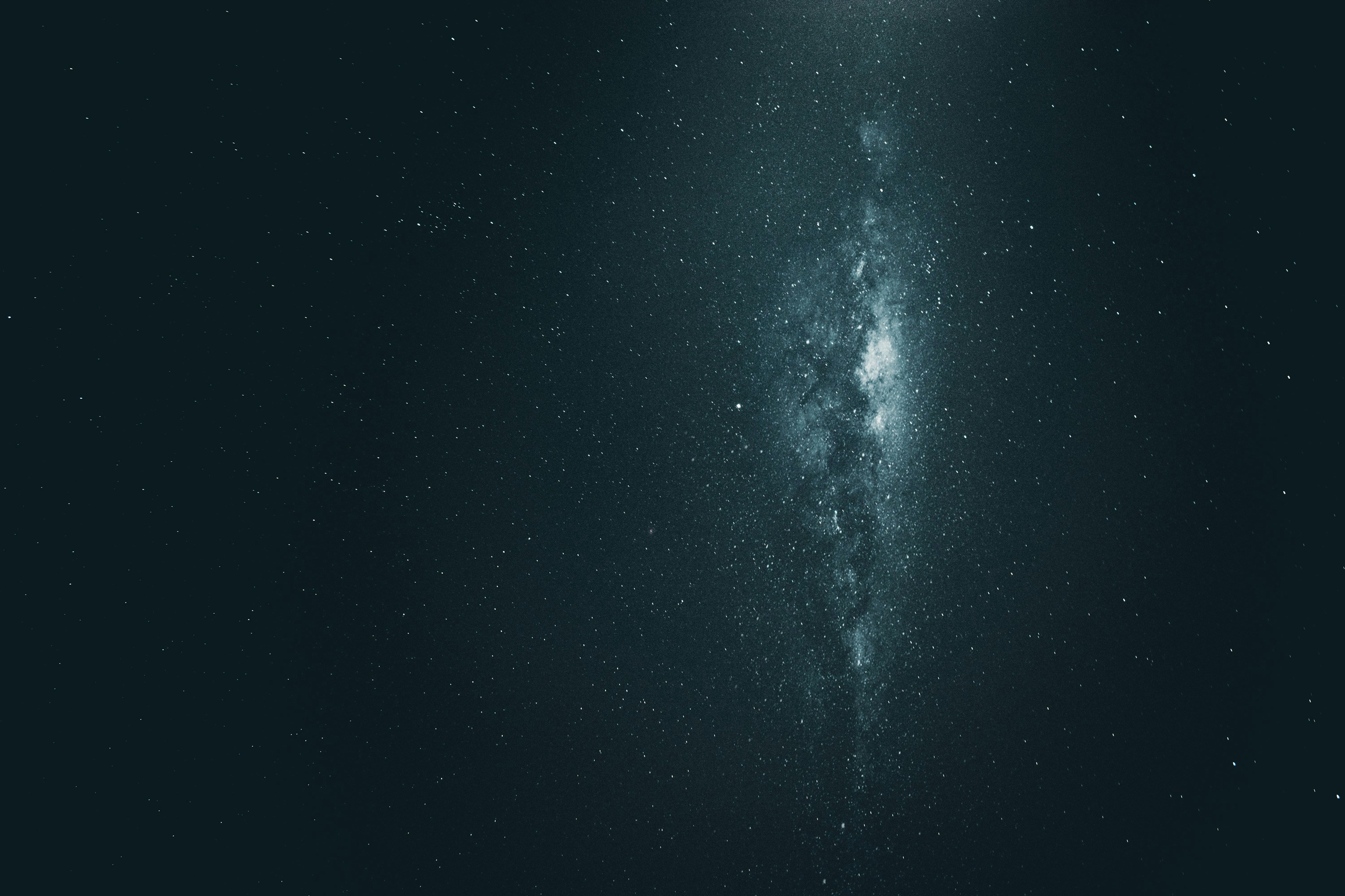 Night Sky with Visible Milky Way