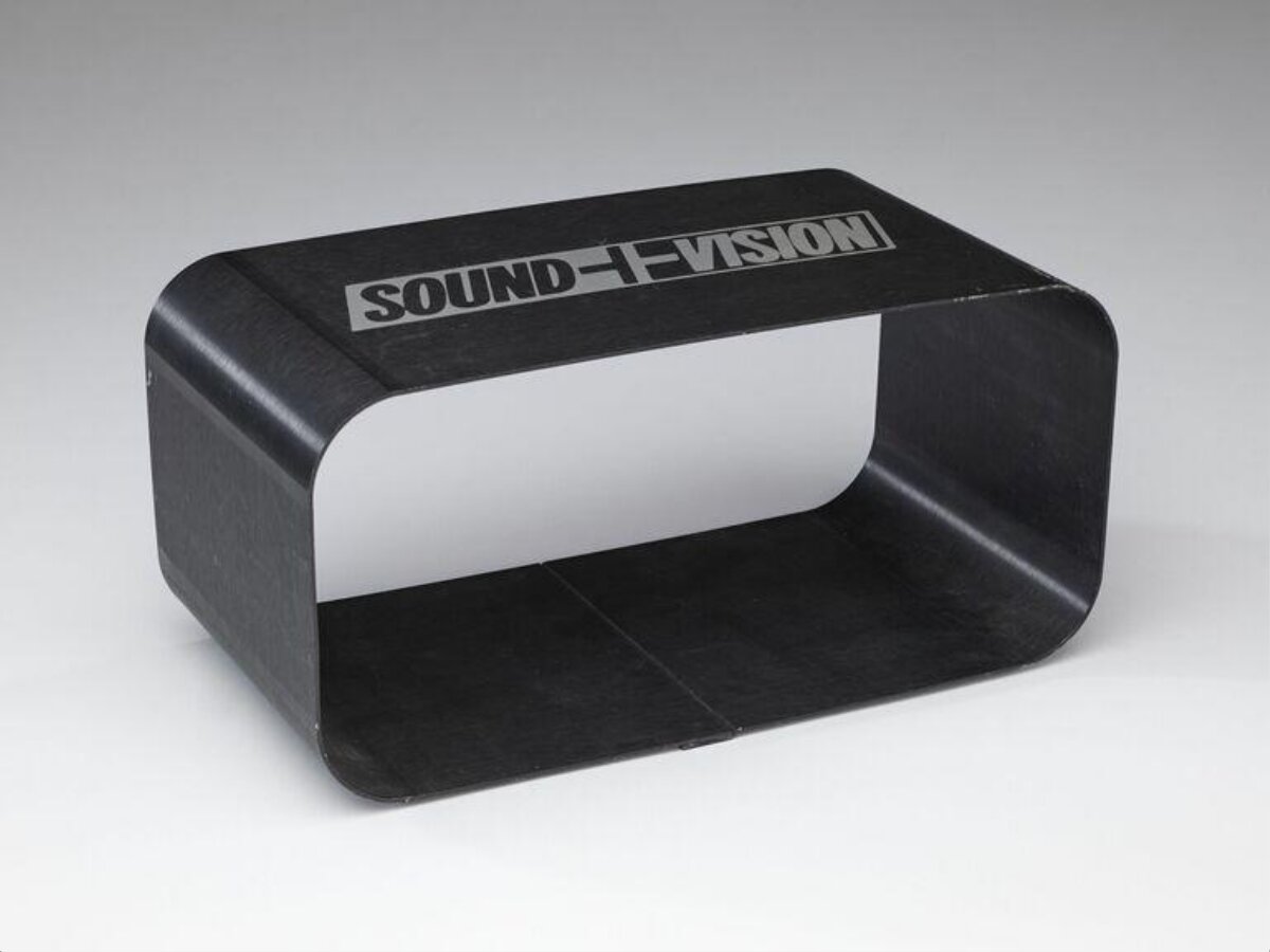 Black Sound Vision Brand Display Stand