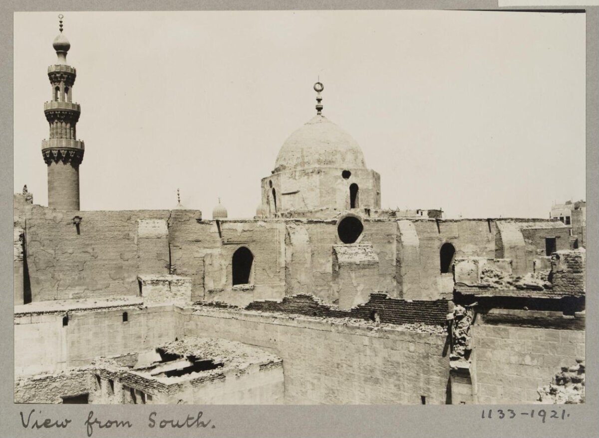 Southern View of Historic Egyptian Mosque