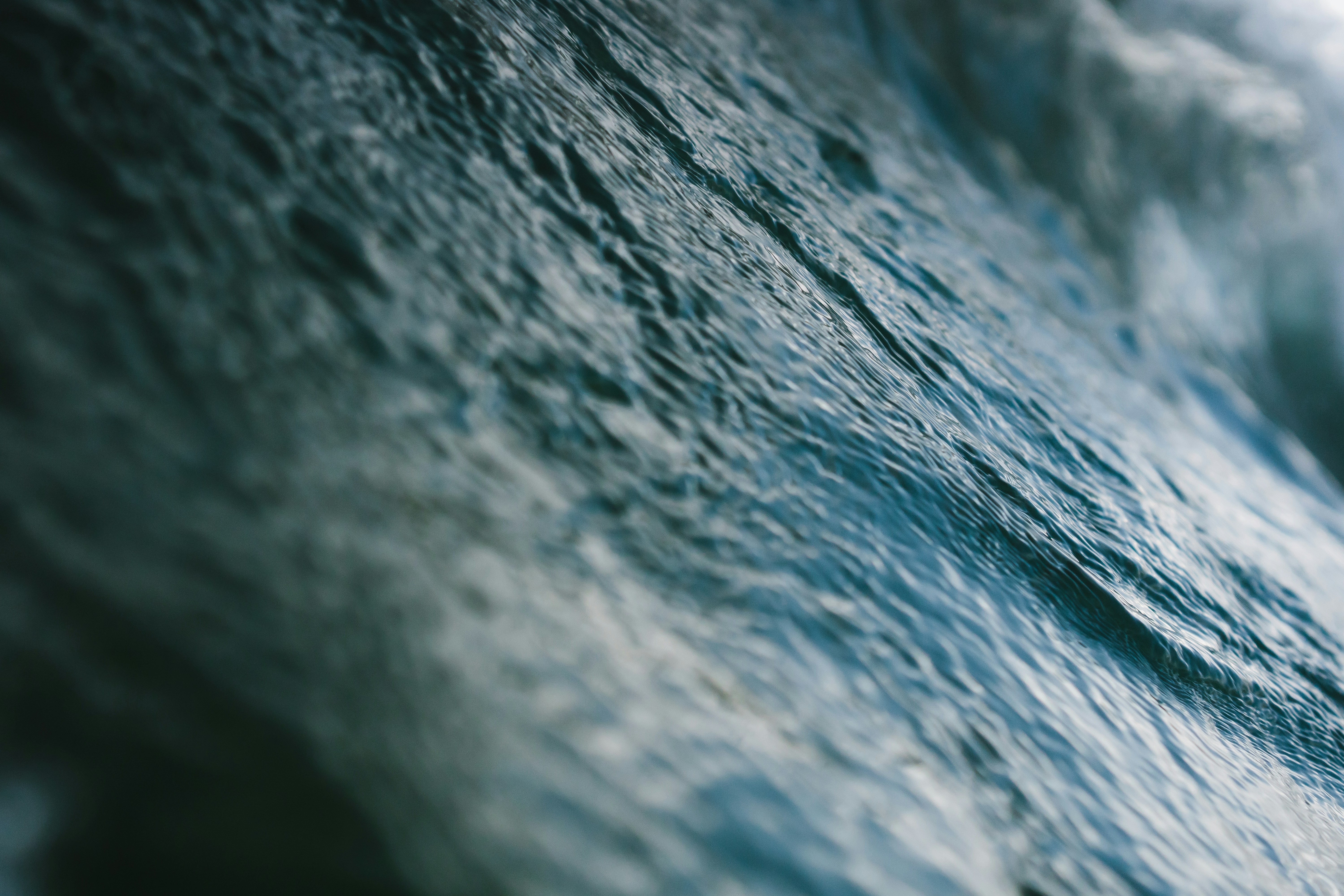 Close-up of Flowing Water