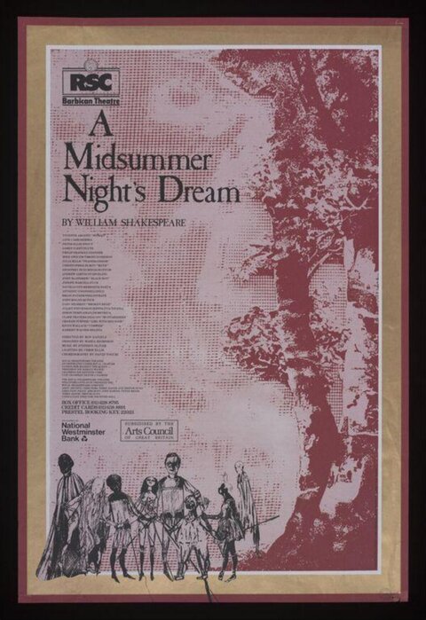 A Midsummer Night's Dream Play Poster