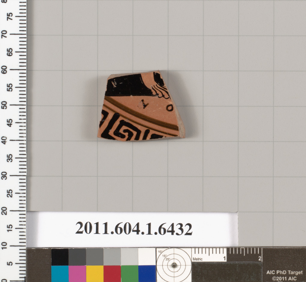 Ancient Pottery Fragment Specimen