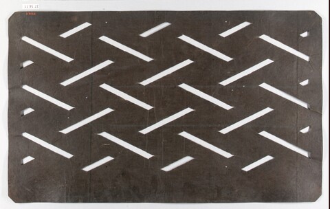 Geometric Pattern Paper Stencil