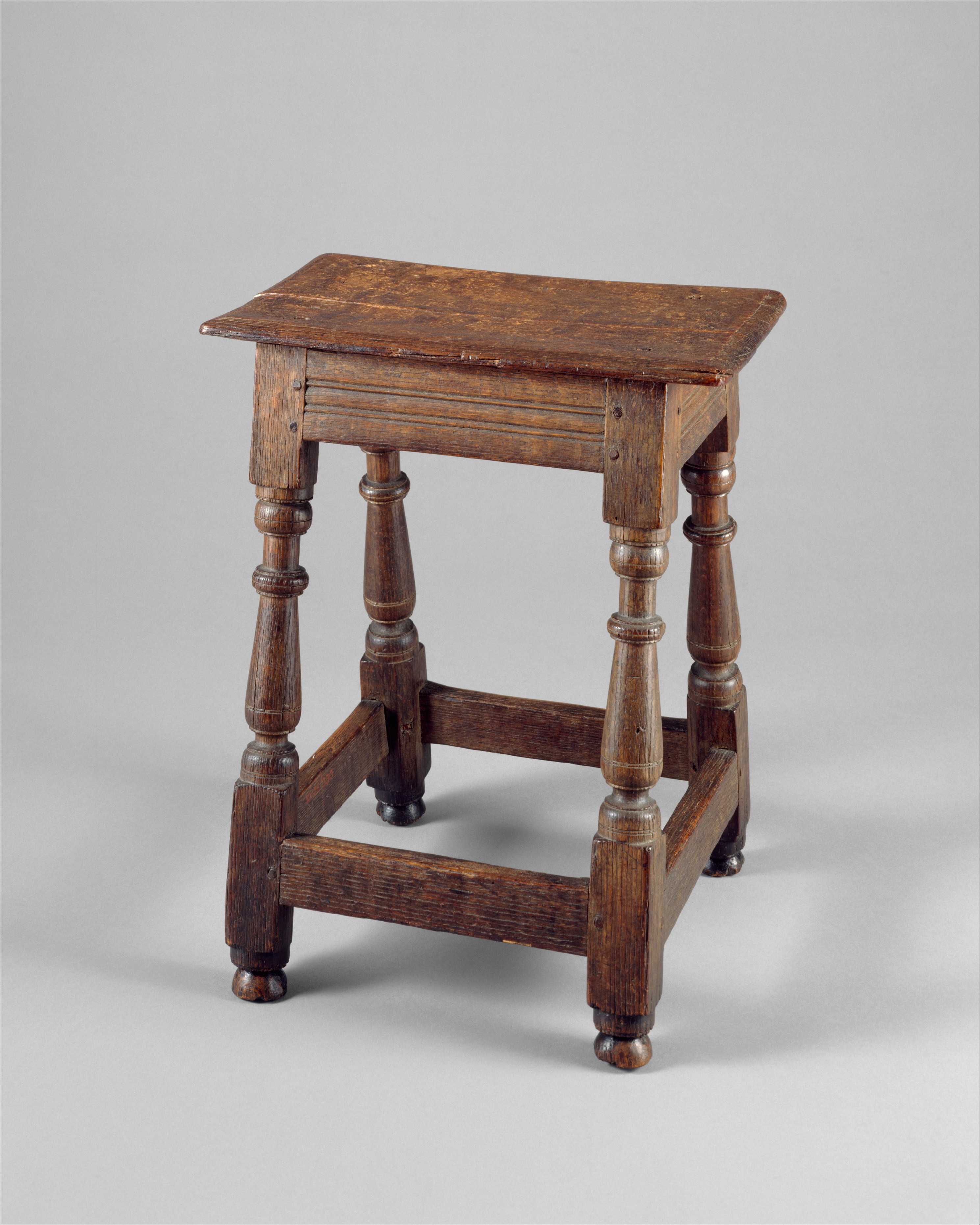 Antique Solid Wooden Stool