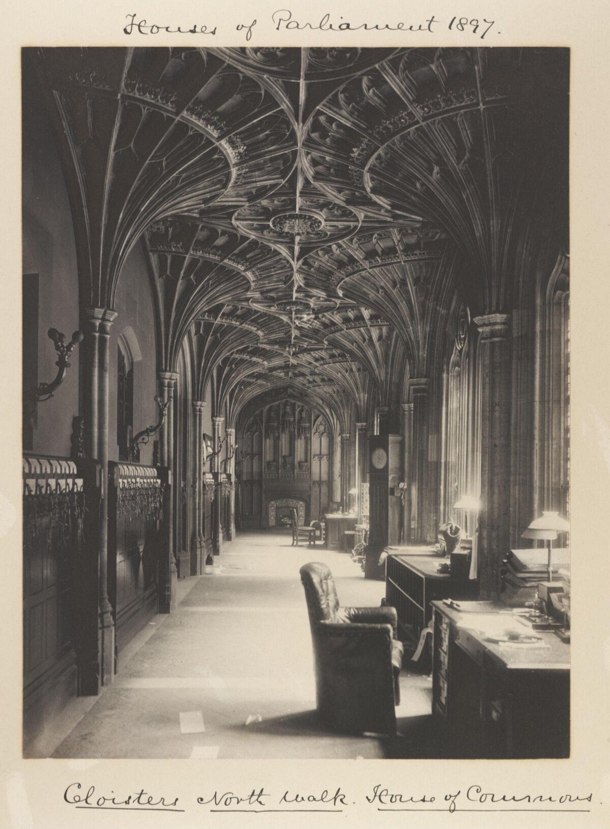 1897 House of Commons North Cloisters