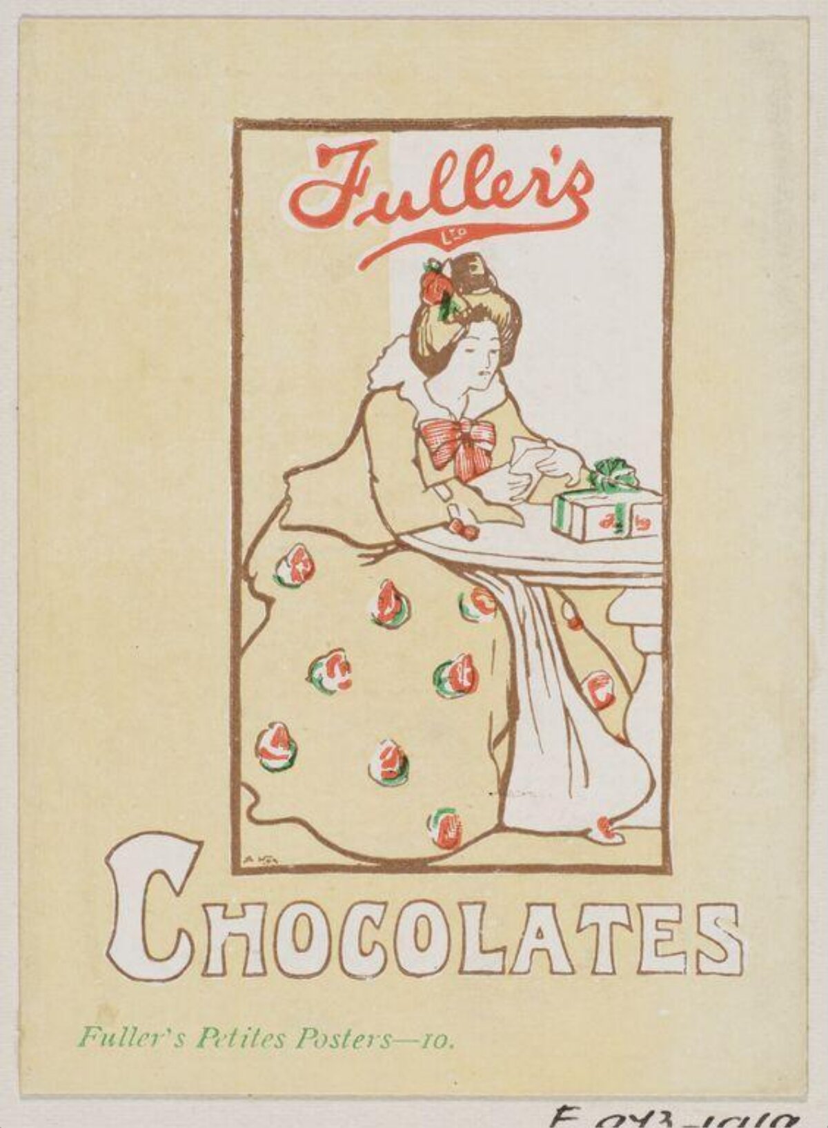Fuller's Chocolates Vintage Ad