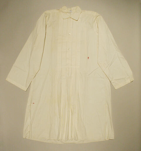 Cream Long Sleeve Kurta Shirt