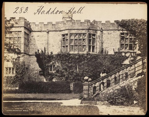 Vintage Photo of Haddon Hall
