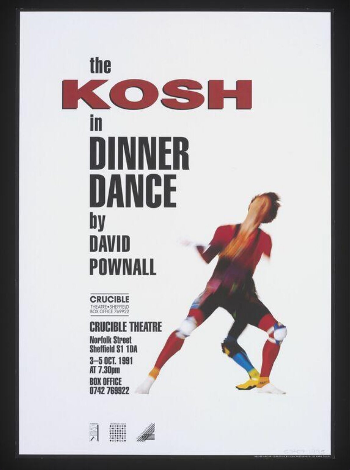 Dinner Dance Theater Performance Poster