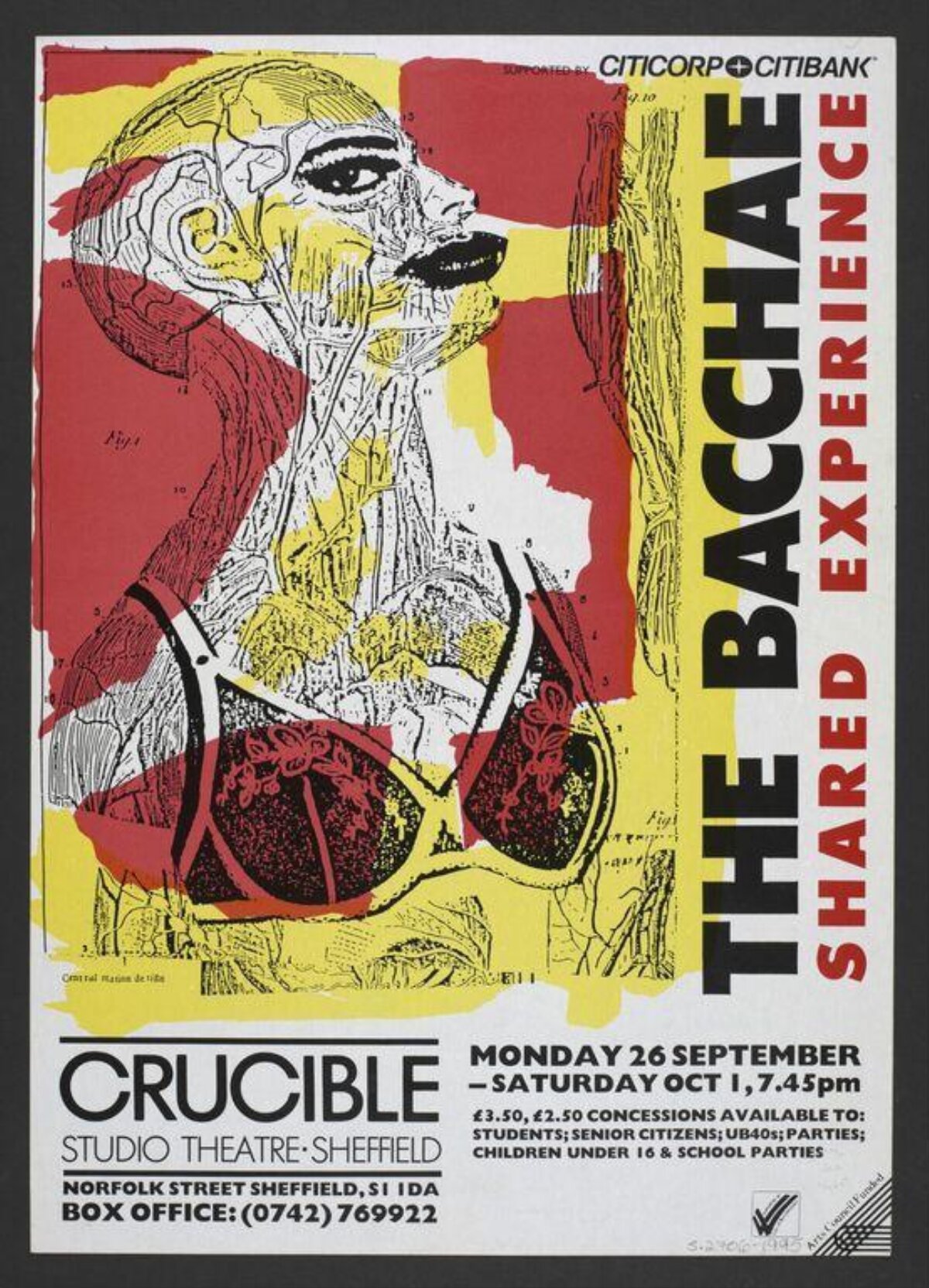 The Bacchae Shared Experience Theatre Poster