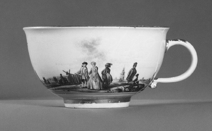 Painted Porcelain Teacup