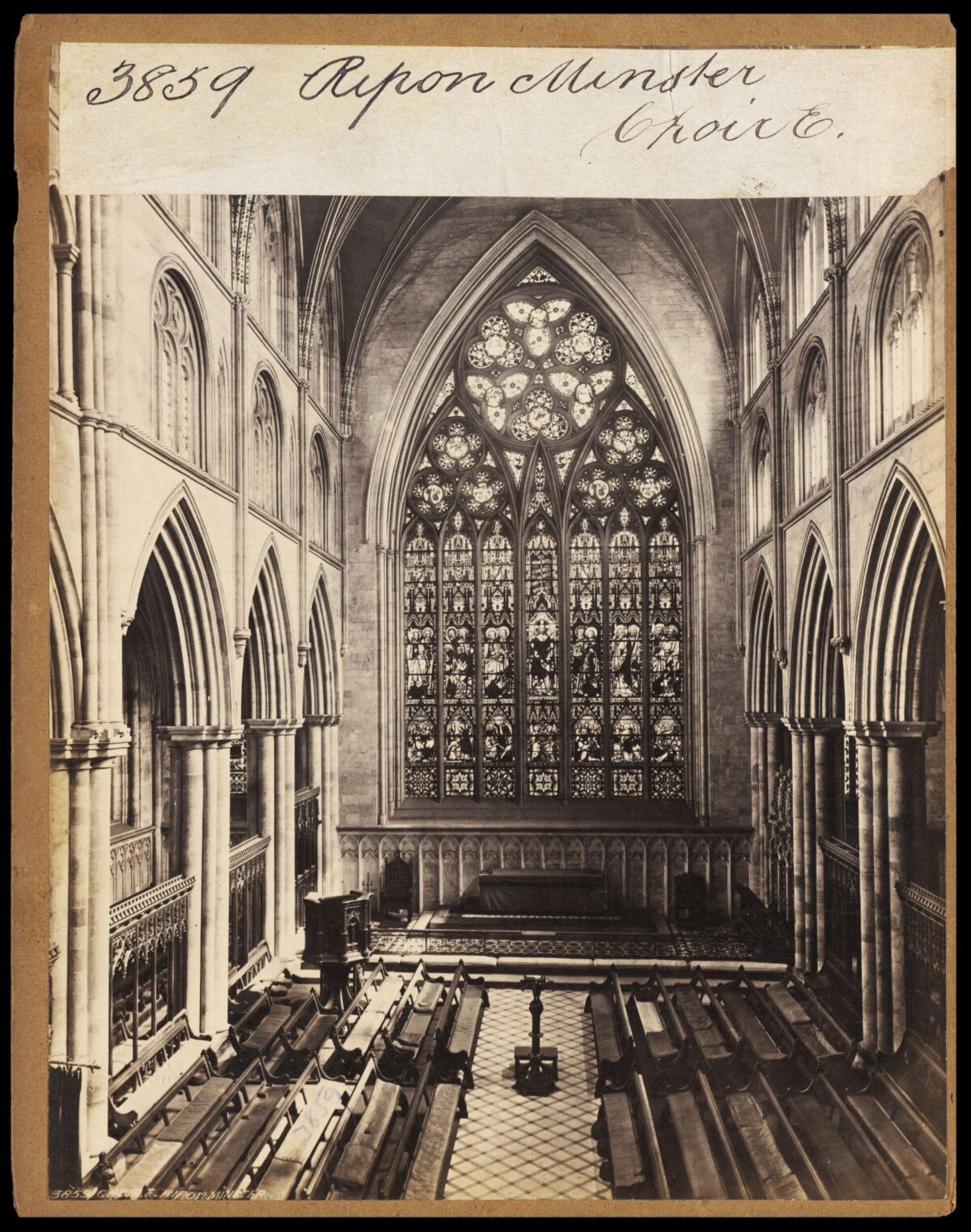 Ripon Minster Choir Interior