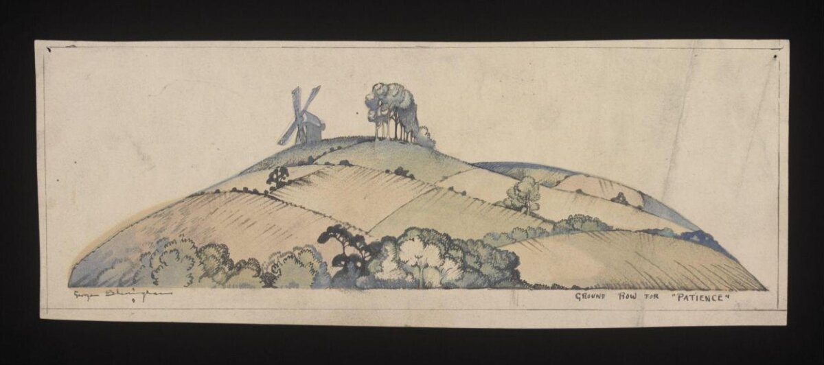 Stage Design Sketch for Patience