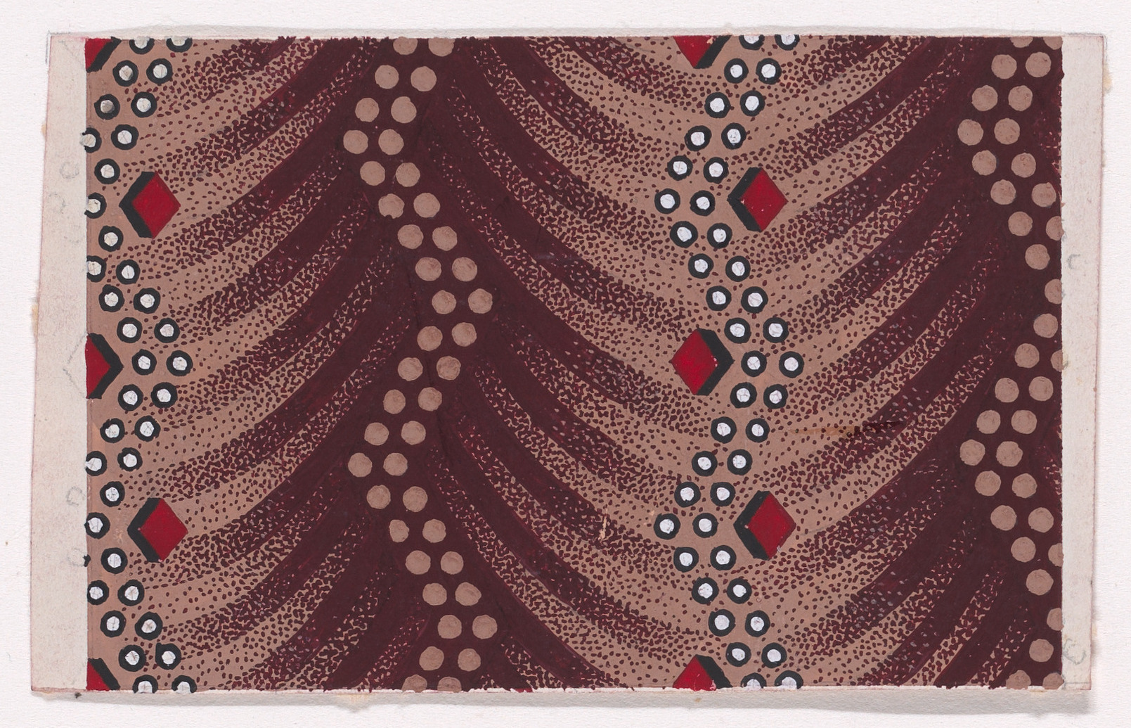Vintage Geometric Textile Pattern
