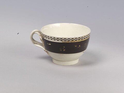 Vintage Decorated Ceramic Teacup