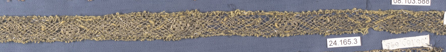 Antique Gold Lace Fragment