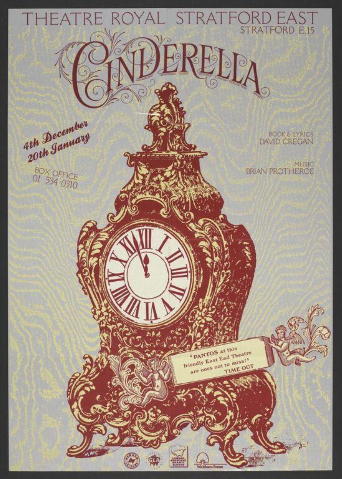 Cinderella Pantomime Poster