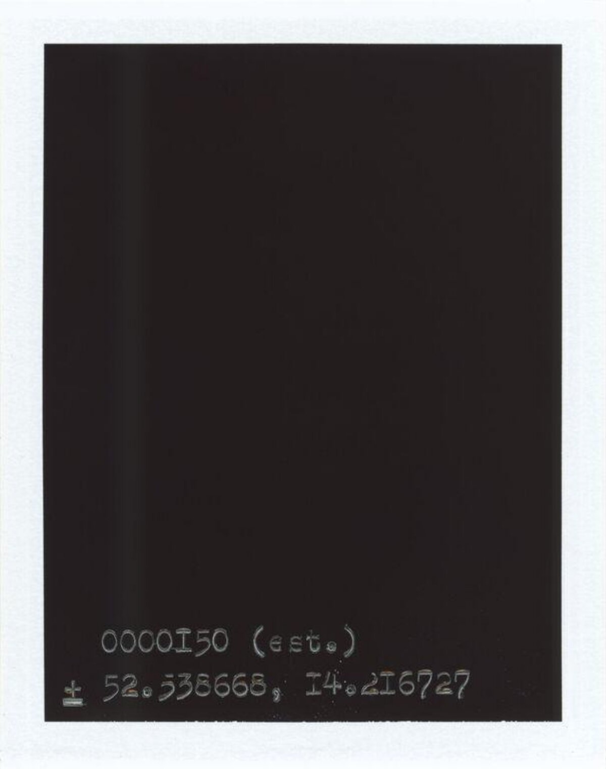 Handwritten Coordinates on Black Background — Black Backgrounds