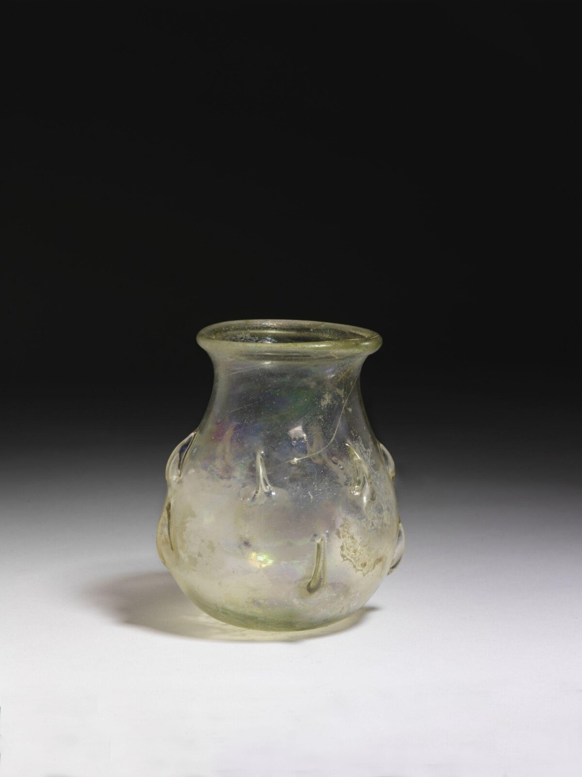 Ancient Translucent Glass Jar