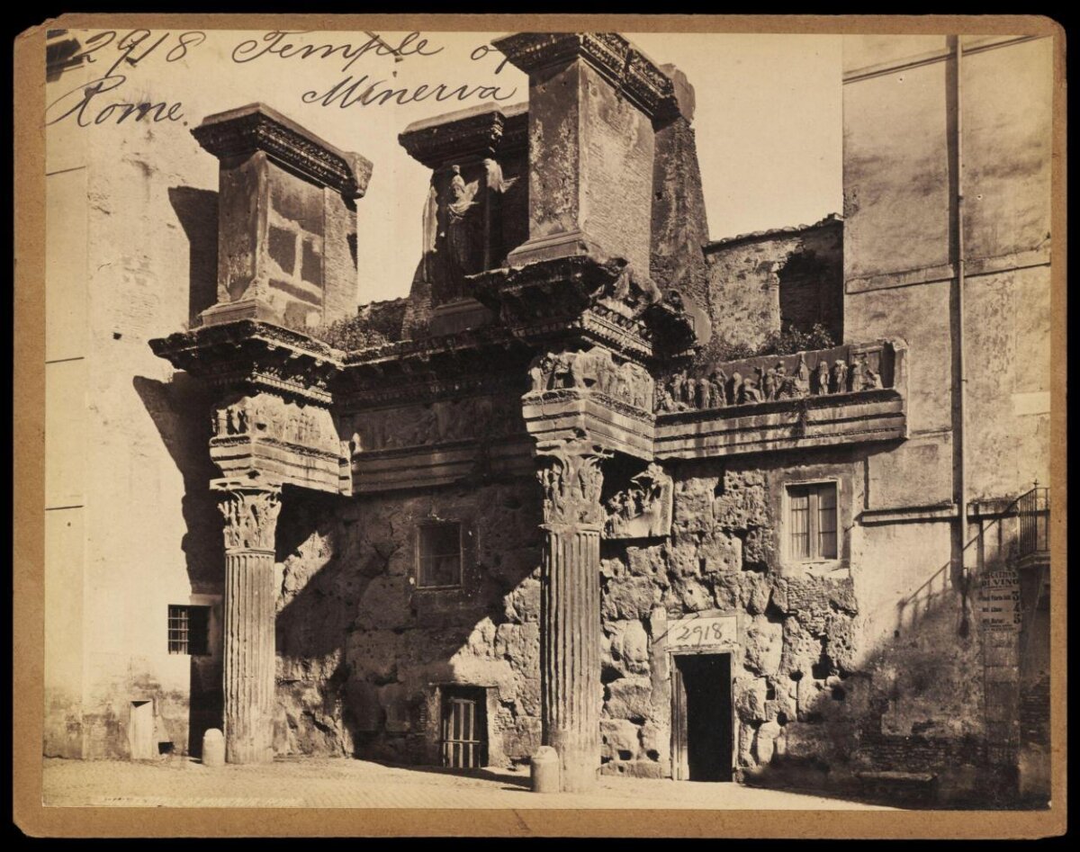 Temple of Minerva in Rome