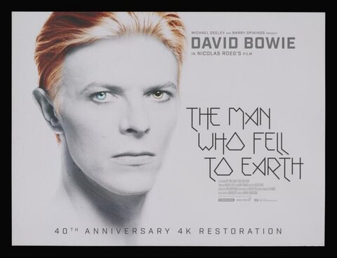 The Man Who Fell to Earth 40th Anniversary Poster