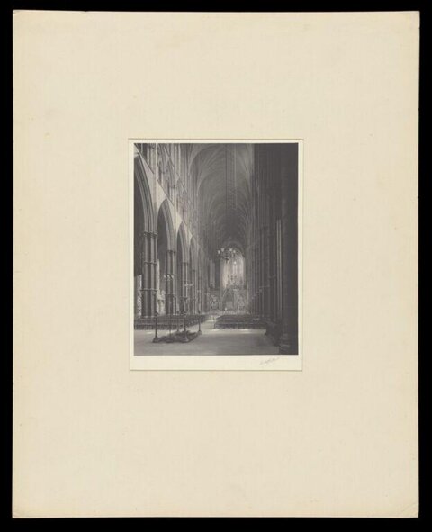 Cathedral Nave Interior View