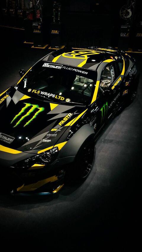 Monster Energy Livery Drift Race Car