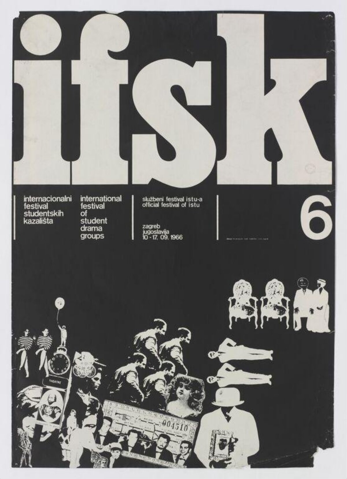 1966 IFSK Student Drama Festival Poster