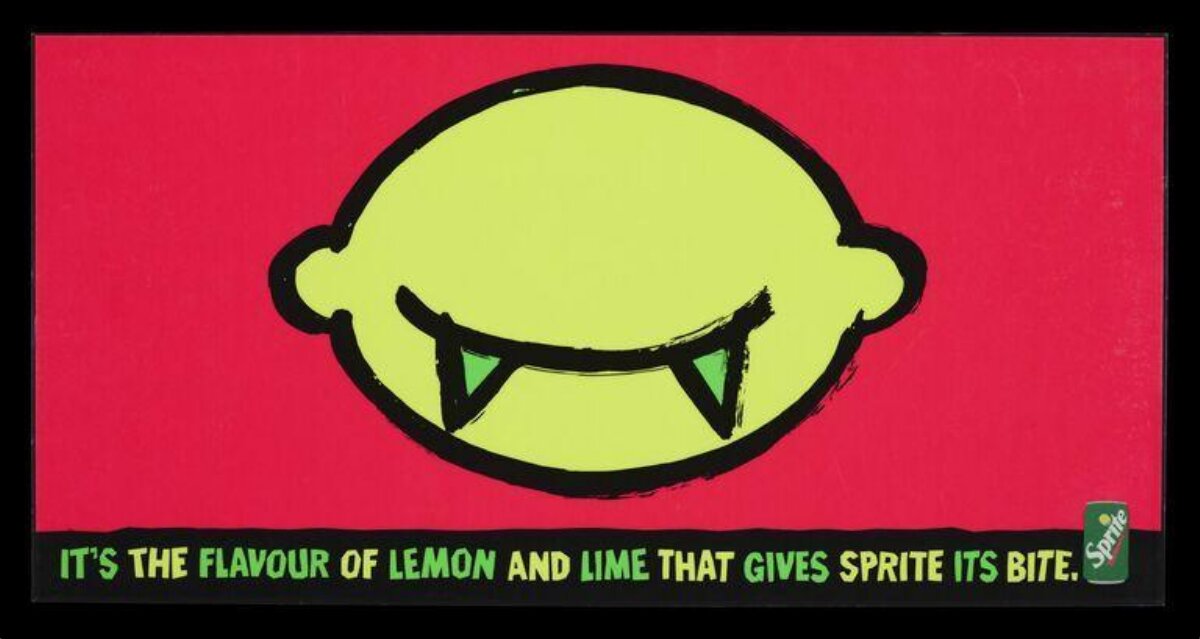 Sprite Vampire Themed Advertisement