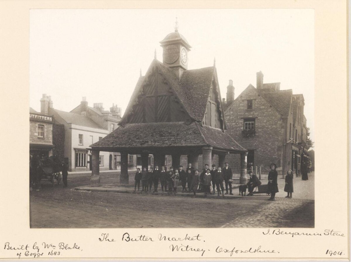 The Butter Market Witney 1904