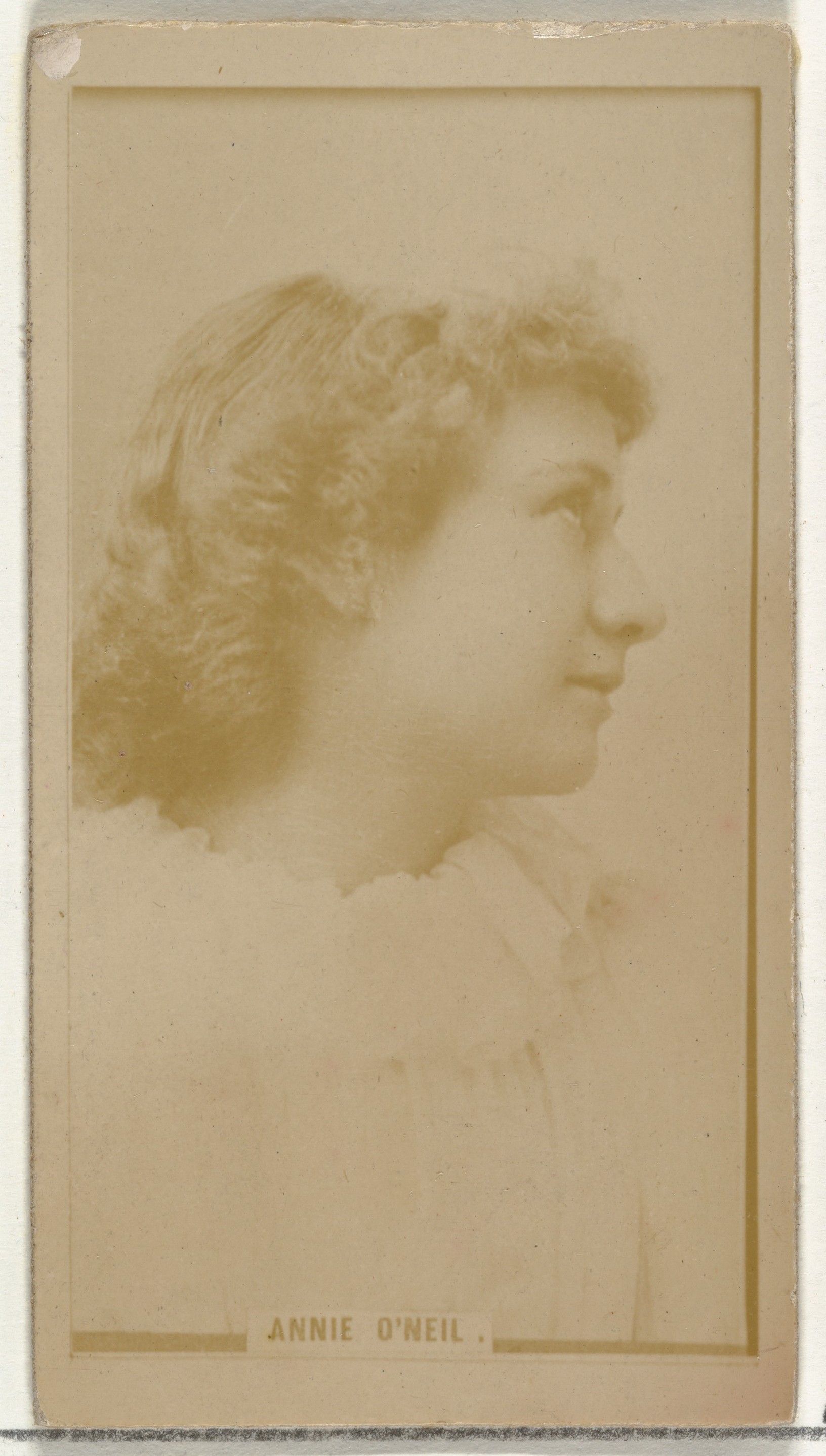 Vintage Portrait of Annie O'Neil