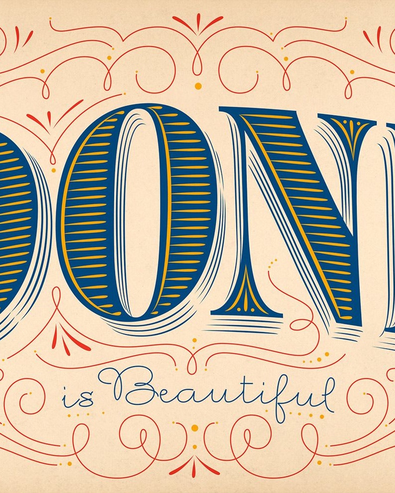 Done Is Beautiful Typography Art