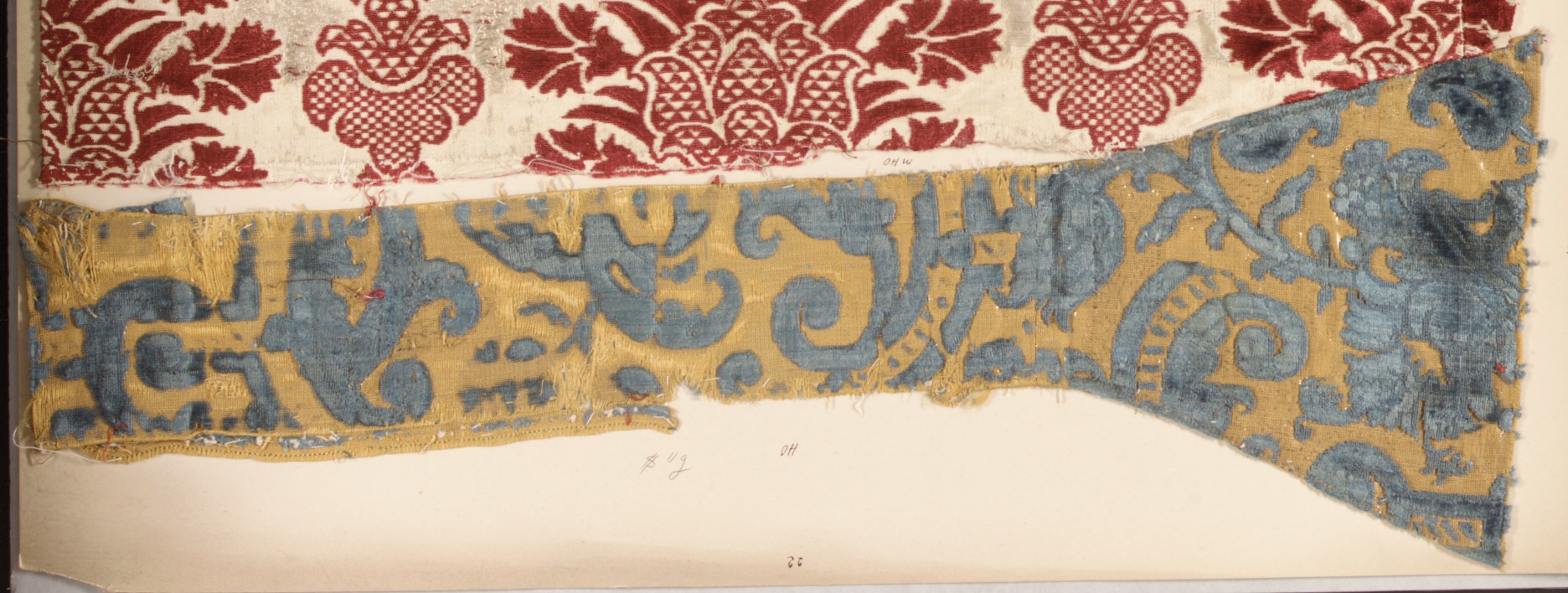 Two Antique Textile Fragments