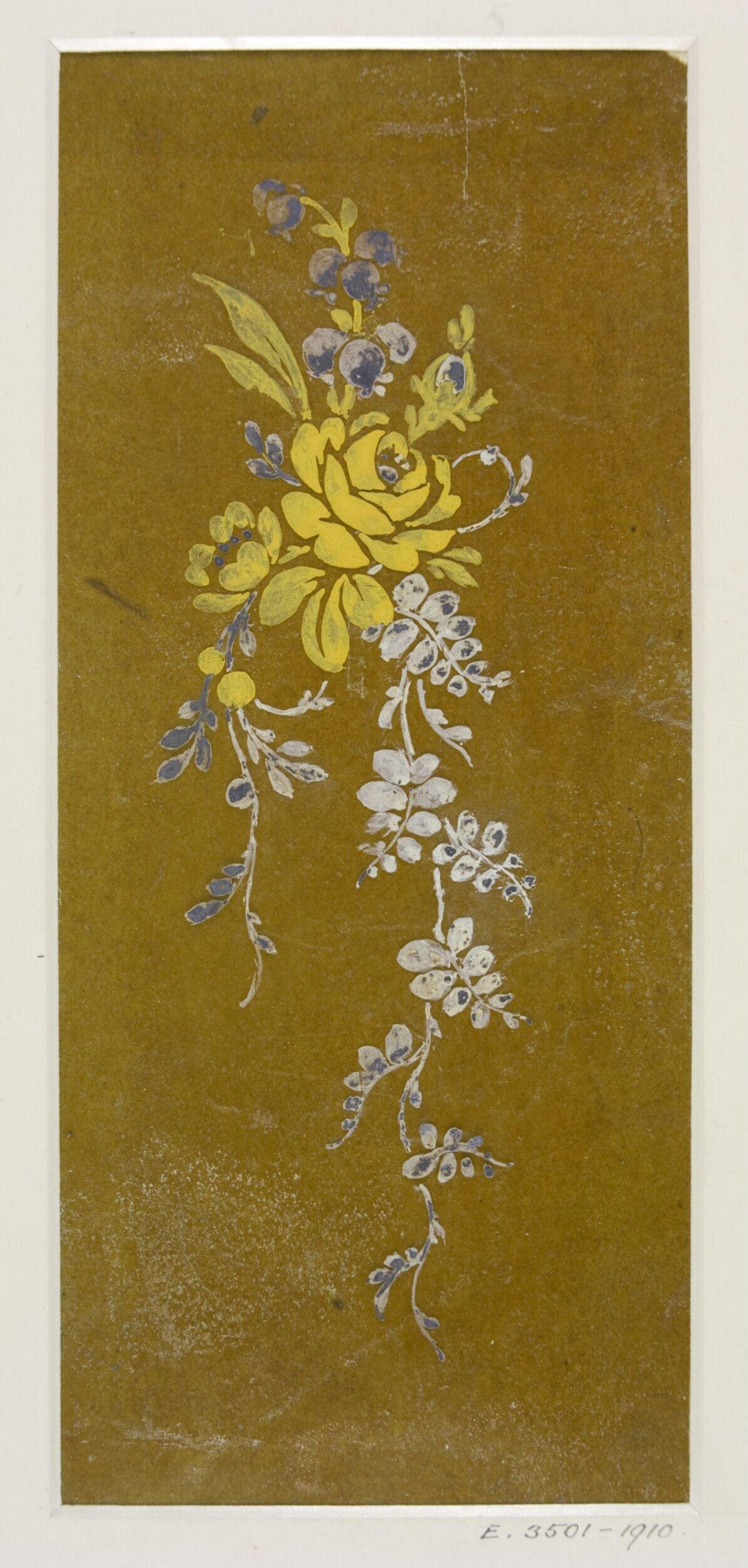Vintage Hand-drawn Floral Sketch