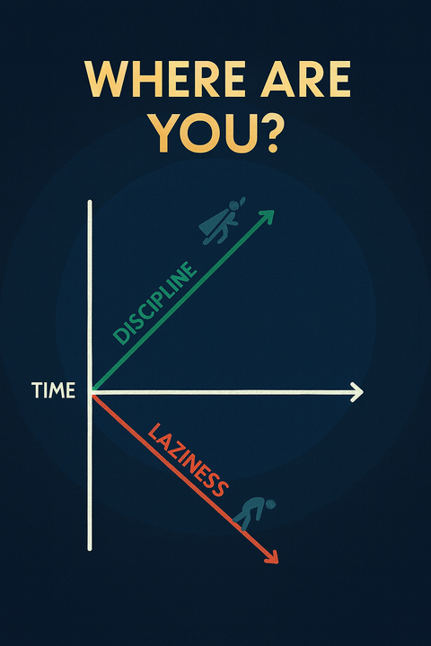 Where Are You: Discipline vs Laziness