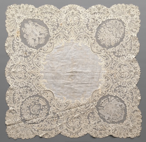 Antique Handmade Lace Handkerchief