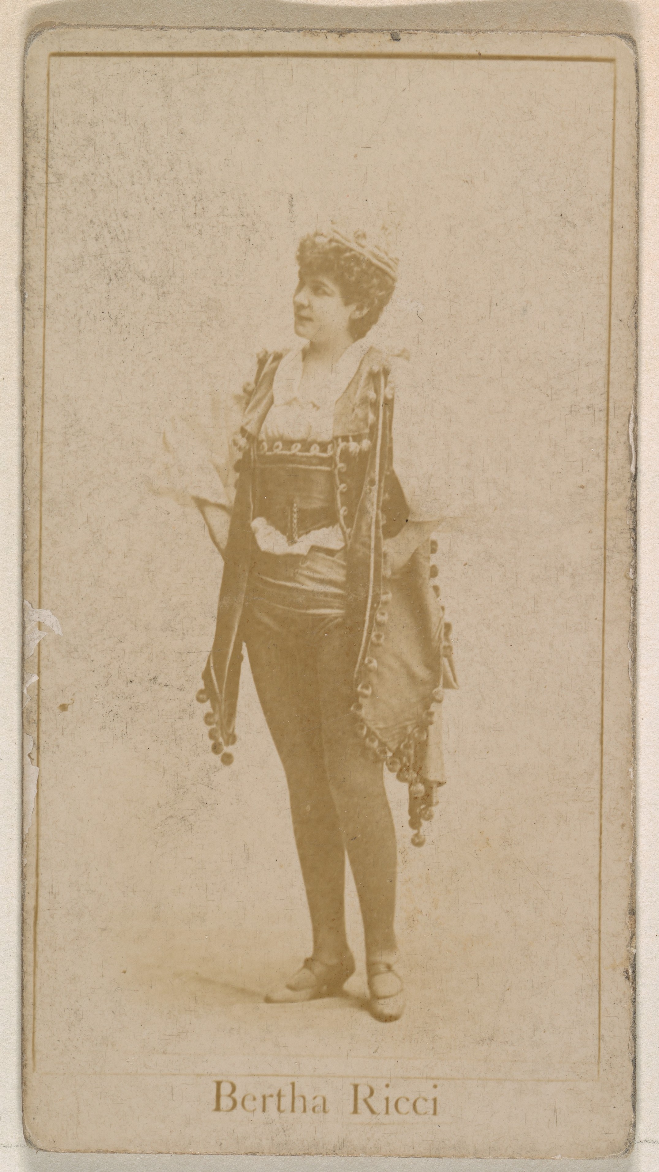 Vintage Portrait of Bertha Ricci
