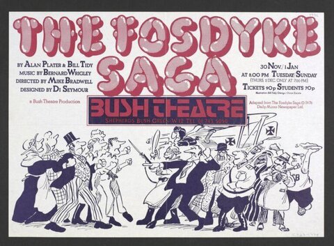 The Fosdyke Saga Bush Theatre Poster