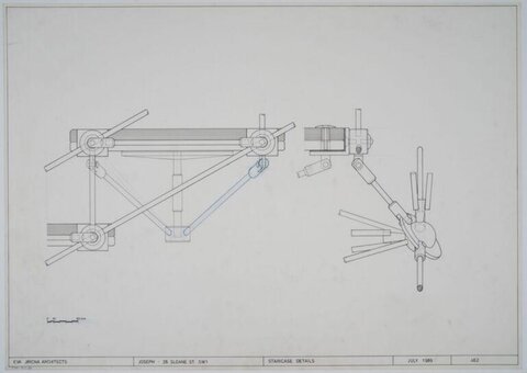 Staircase Detail Architectural Drawing