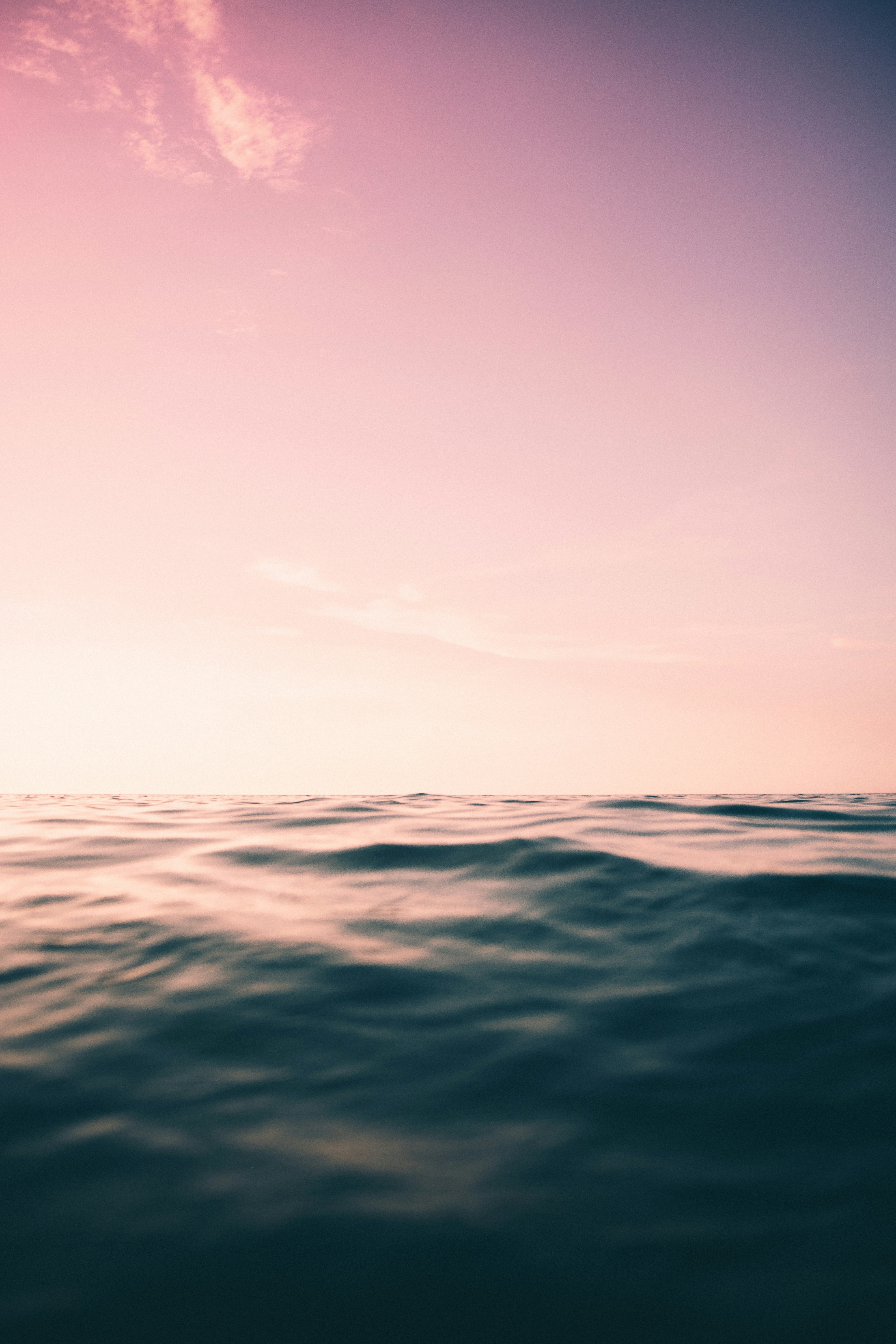 Pink Dusk Ocean View