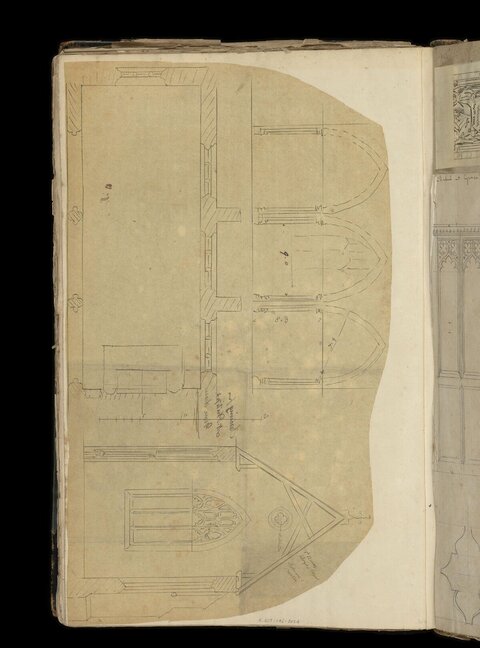 Gothic Architectural Design Sketch