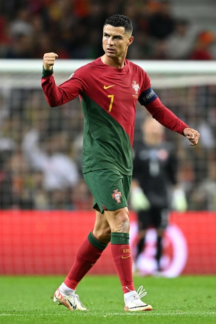 Cristiano Ronaldo Celebrating Goal