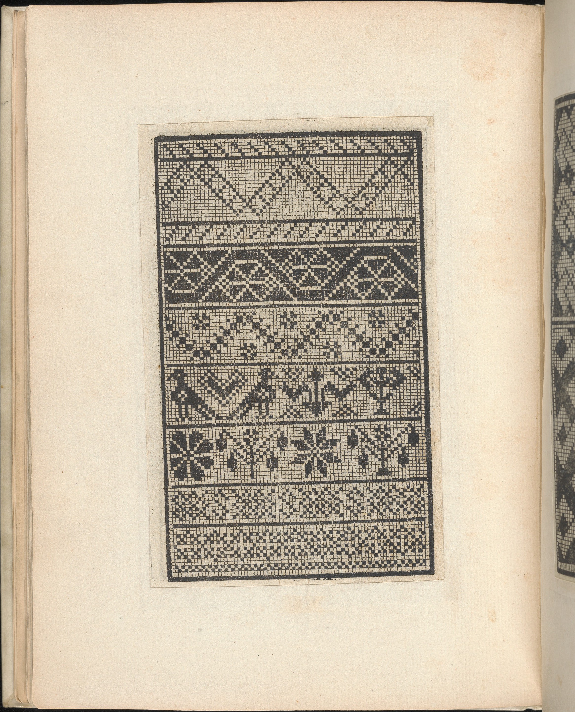 Traditional Folk Cross-stitch Pattern